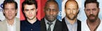 Options for the next James Bond include, from left, Clive Owen, Daniel Radcliffe, Idris Elba, Jason Statham and Tom Hardy.