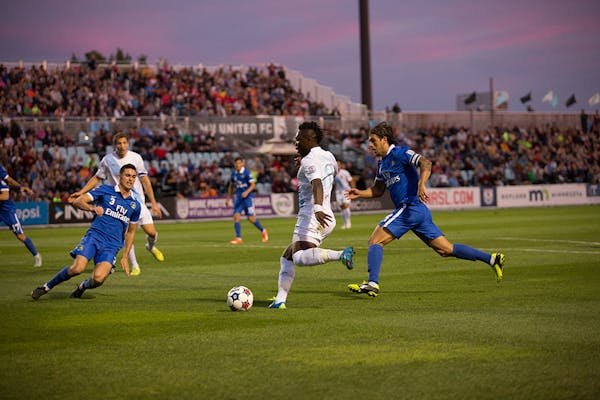 The United tied New York 0-0 on Saturday night in Blaine.