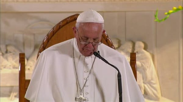 Pope Francis to homeless: 'Prayer unites us'