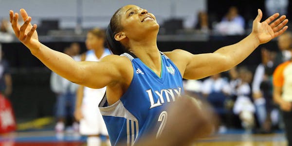 Maya Moore reacted in the final seconds of winning Game 3 of the WNBA Finals in 2013.