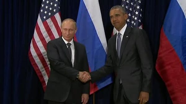 Obama, Putin meet amid Syria, Ukraine tensions