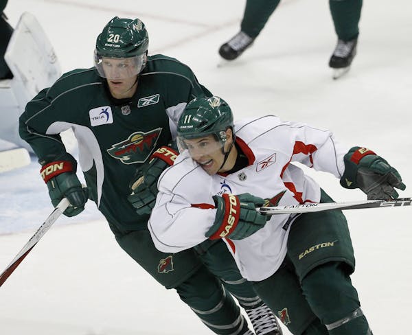 Ryan Suter, left, and Zach Parise said they can bounce back stronger this season but acknowledged that, at age 31, the window to help the Wild win a c