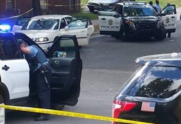 A teen was shot dead while sitting in a white car in north Minneapolis last week.