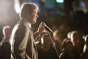 In 2011, Jason Lewis warmed up the crowd at Michele Bachmann's "Welcome Home" event at the Electric Park Ballroom in Waterloo, Iowa.