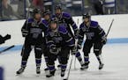 Buffalo girls' hockey battles back to beat Hopkins