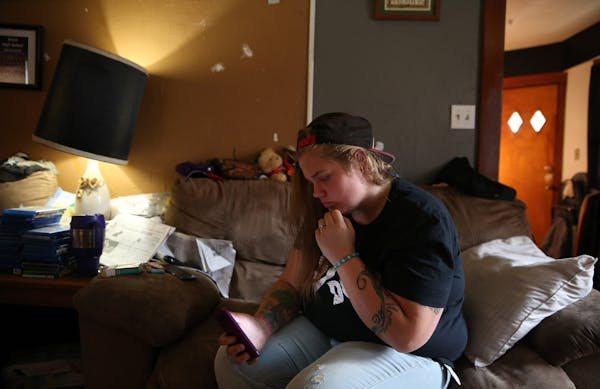 Since she returned from treatment, Katelynn Lahman has worked vigilantly on her sobriety, attending 12-step meetings and enrolling in an intensive out