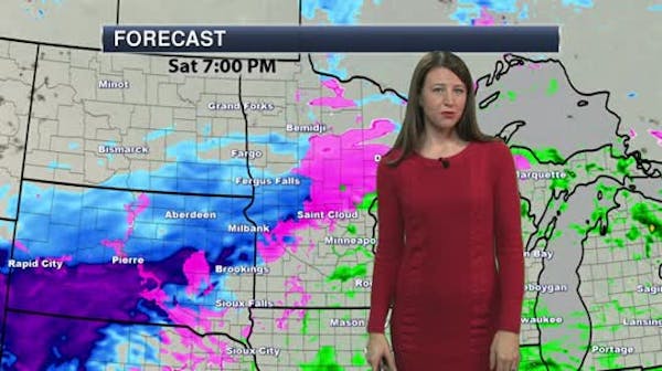 Morning forecast: Cloudy, with messy weather coming