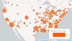 Where U.S. mass shootings happened in 2015