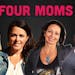 Four women participated in a reality show about hockey moms.