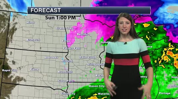 Afternoon forecast: Drizzly, heavier rain later