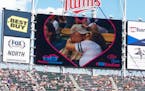 Crossed the kiss cam off the bucket list this year. Thank you to the Twins.