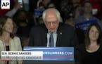 Sanders: 'It looks like we are In a virtual tie'