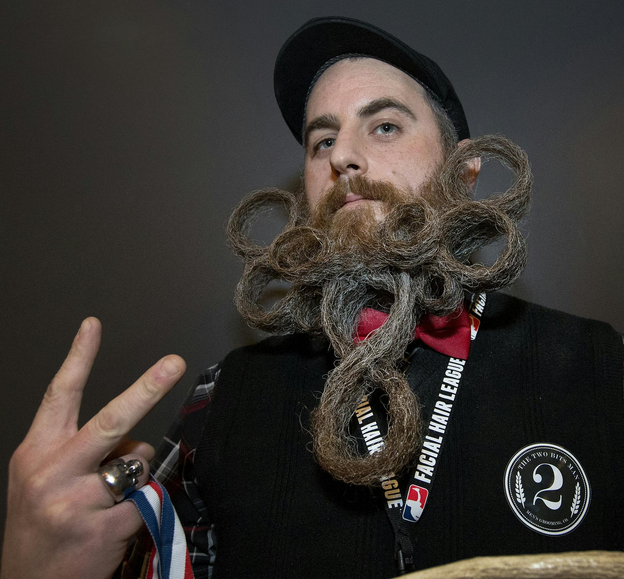 Competition gets hairy at annual beard, mustache contest