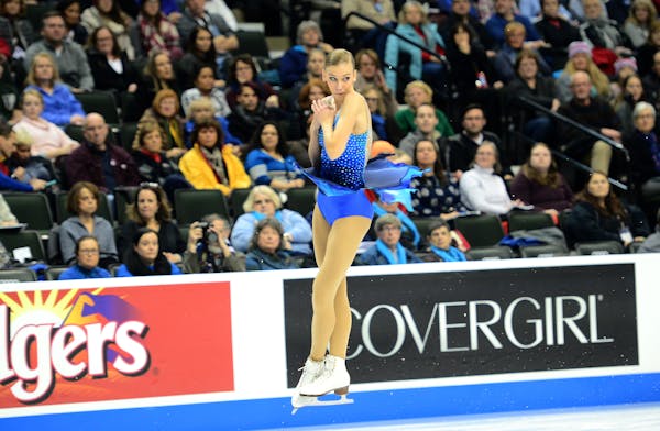 Polina Edmunds, the second-place finisher at the U.S. Figure Skating Championships two years ago, was flawless in skating to Beethoven’s “Moonligh