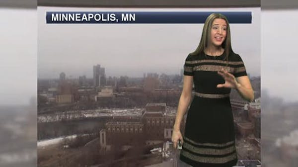 Afternoon forecast: Cloudy and mild