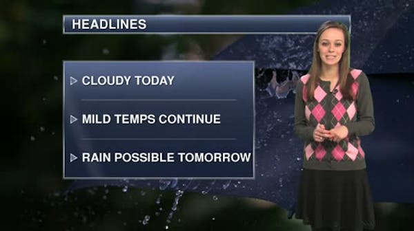 Afternoon forecast: Spotty showers, breezy