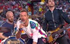 Coldplay, Beyonce, Mars play Super Bowl halftime