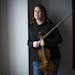 Minnesota Orchestra concertmaster Erin Keefe in the recently remodeled Minneapolis loft she shares with her husband, music director Osmo Vänskä.