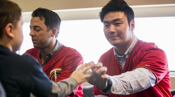 New Twins slugger Byung Ho Park, who signed autographs Friday during his first TwinsFest at Target Field, said he “felt very welcomed” by Twin Cit