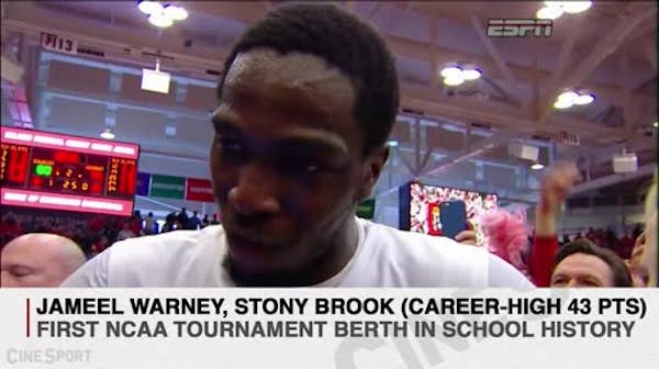 Stony Brook earns school’s first NCAA bid
