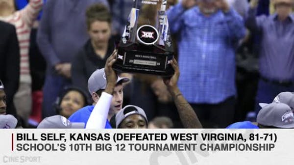 Kansas captures Big 12 tournament title