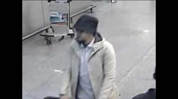 Surveillance video of Brussels attack suspect released