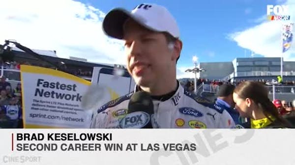 Brad Keselowski wins again in Las Vegas