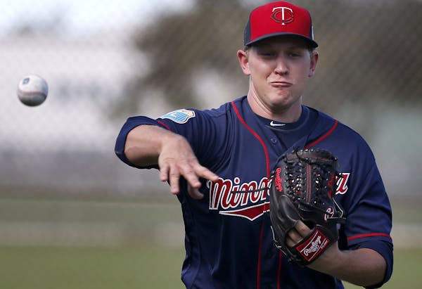 Tyler Duffey, who’ll start the Twins’ Grapefruit League home opener on Thursday, is aiming to pitch 200 innings this year.