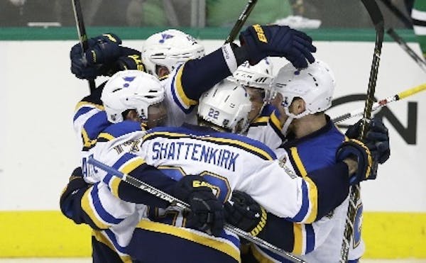 Backes, Blues even series with Stars