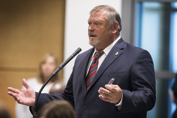 Senate Majority Leader Tom Bakk, shown on the first day of the 2016 legislative session, warned county commissioners in northeastern Minnesota that th