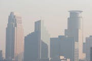 The Twin Cities awakened to a hazy Saturday morning filled with the strong smell of wildfires hundreds of miles to the north.