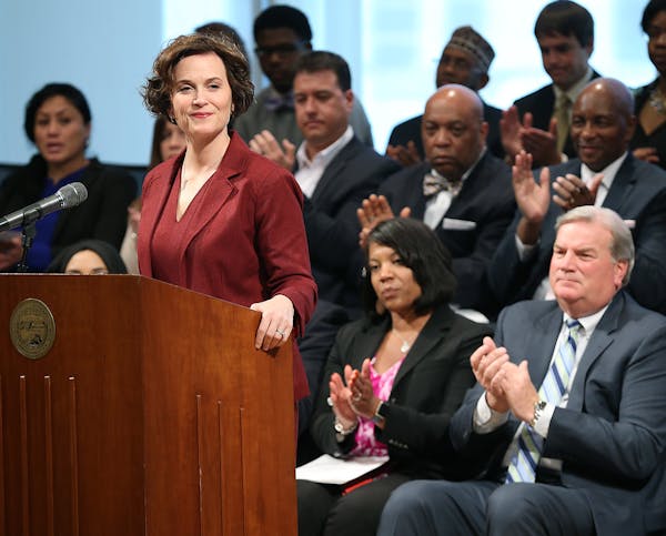 Minneapolis Mayor Betsy Hodges delivered her 2016 State of the City address on Tuesday, her third as head of the city.