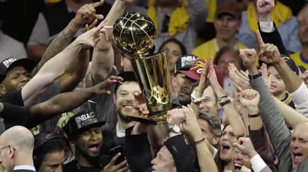 Cavaliers win NBA title, LeBron named MVP