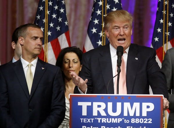 Trump campaign manager charged with battery