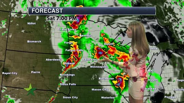 Afternoon forecast: More severe storms on tap