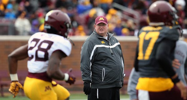 Gophers coach Tracy Claeys has made a number of key staff changes, including at offensive coordinator, but he also has his quarterback and top two rus