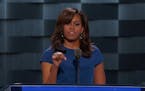 Michelle Obama: 'I'm with her'