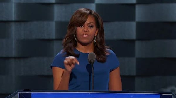 Michelle Obama: 'I'm with her'