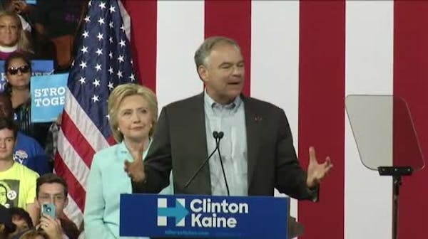 Kaine: Clinton is 'opposite of Trump'