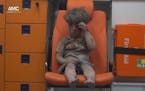 Watch: Haunting images of boy rescued in Syria