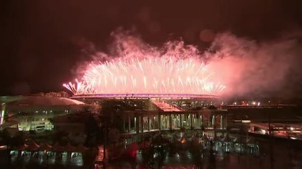 Closing Ceremony kicked off with fireworks
