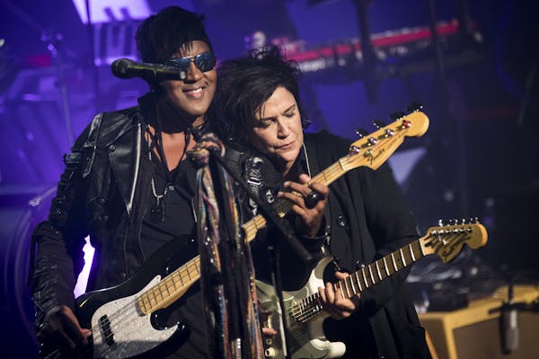 Brownmark and Wendy Melvoin of The Revolution performed with the band at First Avenue in Minneapolis, Minn. on Thursday, September 1, 2016.