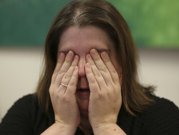Alison Feigh, Program Manager at the Jacob Wetterling Resource Center and a classmate of Jacob’s, paused to rub her eyes as she talked about how fin