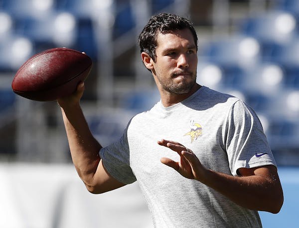 Sam Bradford, having had an extra week to learn the Vikings offense, now says he could execute a full game plan.