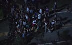 12 officers hurt in N.C. police shooting protests