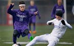 Rochester Lourdes can maintain its unprecedented boys' soccer dominance in the Hiawatha Valley League with a win over Byron on Tuesday. ] CARLOS GONZA
