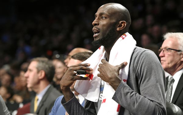 Kevin Garnett, at age 39, is more of a teacher and motivator, but he still gives the Wolves high-quality minutes when he plays.