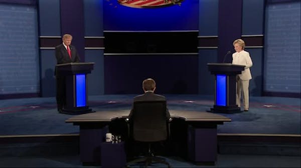 Clinton, Trump clash in crucial final debate