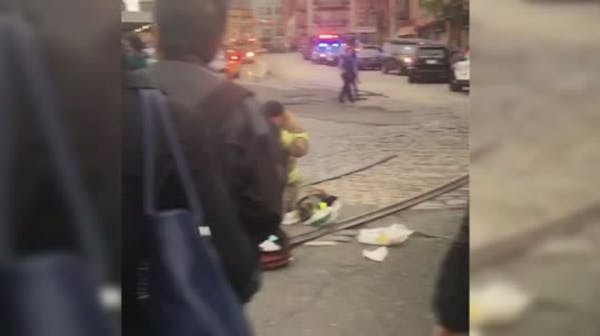 Emergency workers on scene at N.J. train crash
