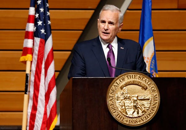 Minnesota Gov. Mark Dayton, shown in March, said Wednesday that the Affordable Care Act is “no longer affordable,” a stinging critique from a stat